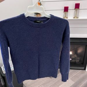 Theory Cashmere sweater rich blue- Sz. P